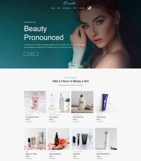 Premium Beauty Store E-commerce Website