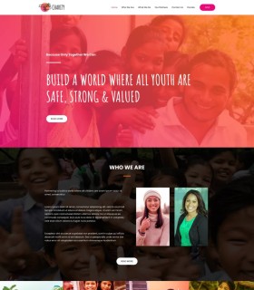 Wohltätigkeits-Website