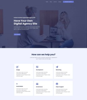 Digitalagentur-Website