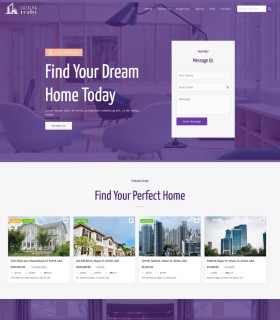 Immobilienmakler-Website