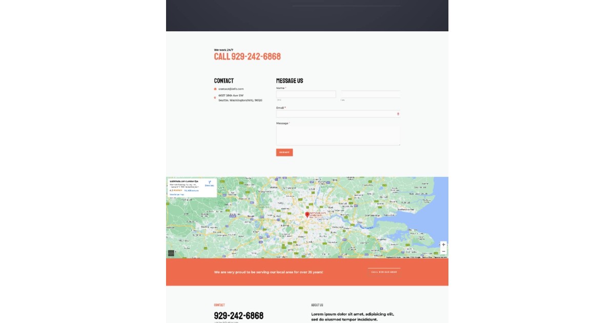 Locksmith Services Website 3