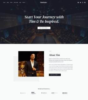 Motivational Speaker Website
