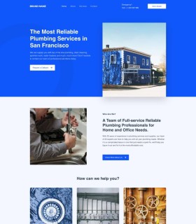 Klempner-Service-Website