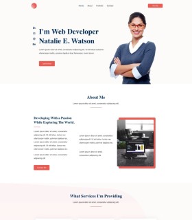 Persönliche Portfolio-Website