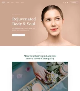 Beauty Spa Business Website